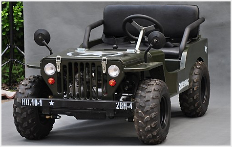 mini z jeep body